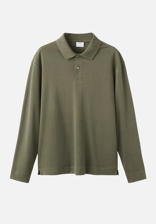 MANGO - Polo Shirt Garethp - Light-Brown