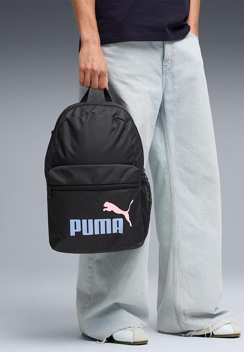 PUMA - Puma Phase Backpack Set - Puma Black-Intense Lavender-Colorblock