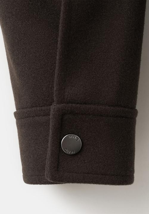 MANGO - Jacket Cole  - Dark Brown