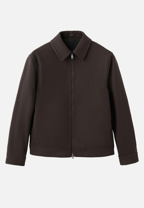 MANGO - Jacket Cole  - Dark Brown