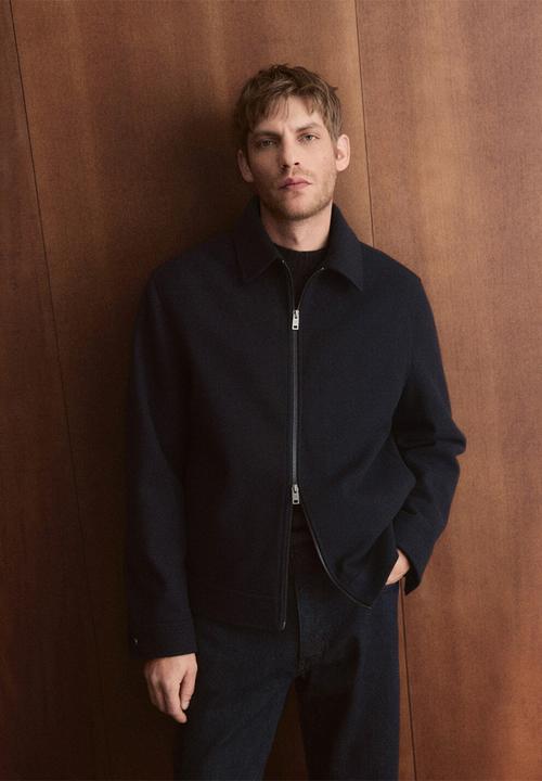 MANGO - Jacket Cole  - Navy