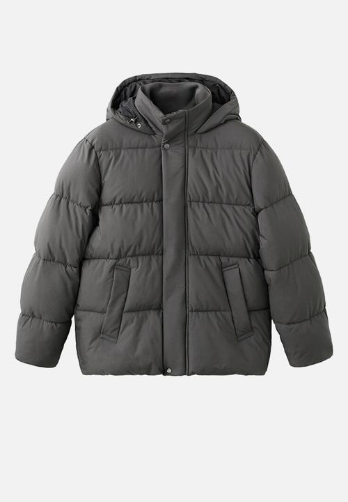 MANGO - Anorak Ford  - Grey