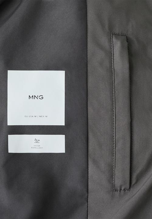 MANGO - Anorak Ford  - Grey