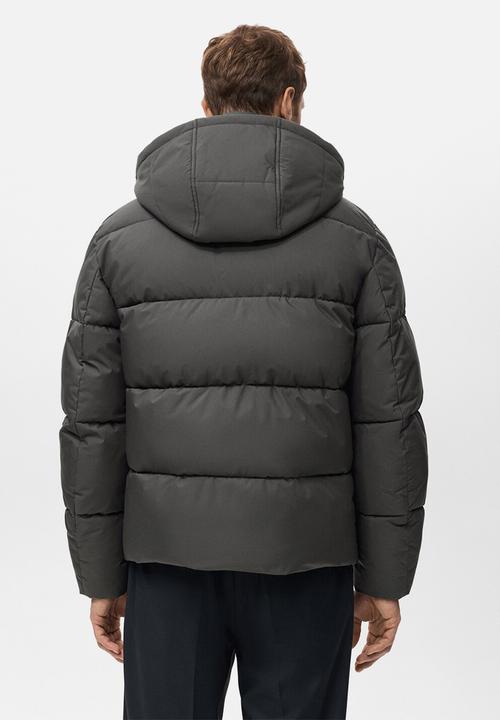 MANGO - Anorak Ford  - Grey