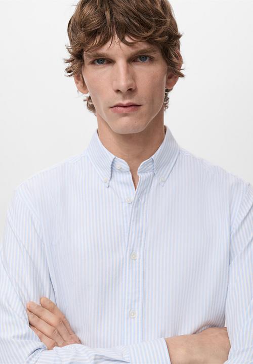 MANGO - Shirt Kodak  - Blue