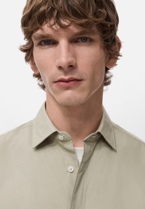 MANGO - Shirt Play  - Sand