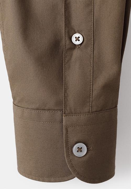MANGO - Shirt Play  - Tobacco-Brown