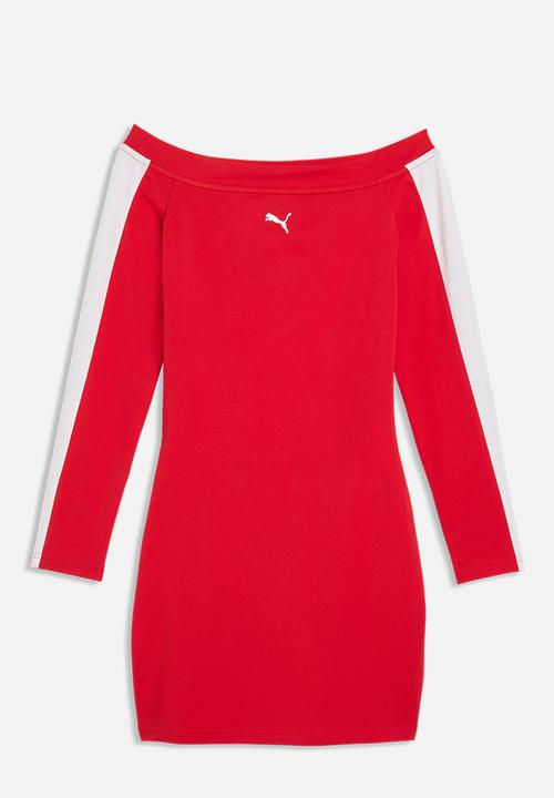 PUMA - T7 Dress For All Time Red - For All Time Red
