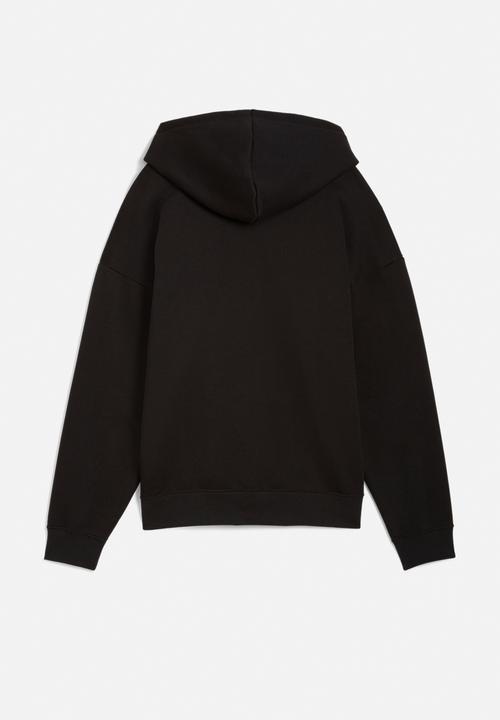 PUMA - Ess Small No. 1 Logo Comfort Full-Zip Ho - Puma Black