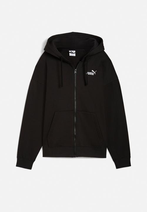 PUMA - Ess Small No. 1 Logo Comfort Full-Zip Ho - Puma Black