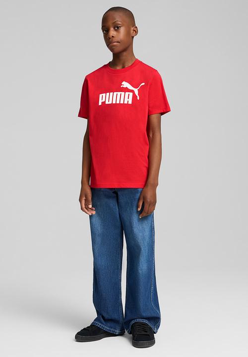 PUMA - Ess No. 1 Logo Tee B - For All Time Red