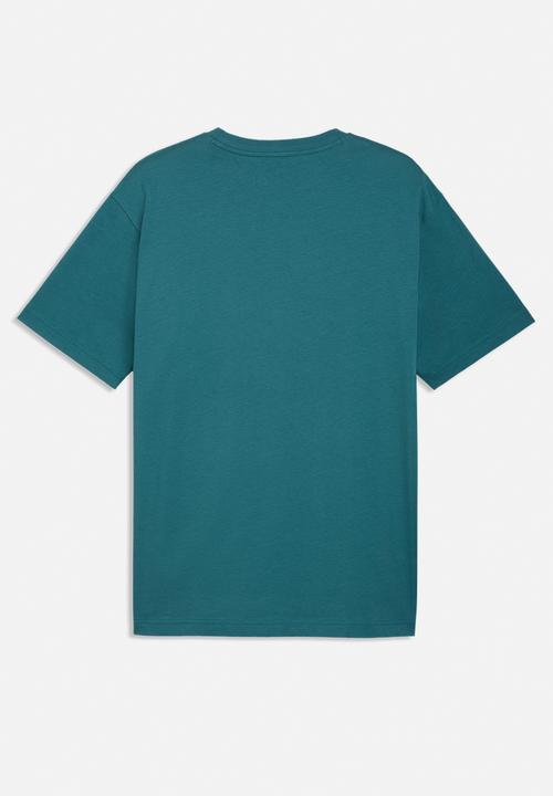 PUMA - ESS Relaxed Small No. 1 Logo Tee - Emerald Ice