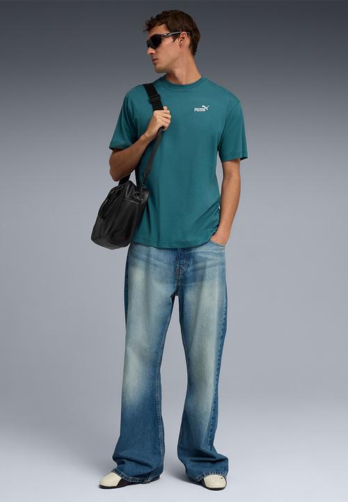 PUMA - ESS Relaxed Small No. 1 Logo Tee - Emerald Ice