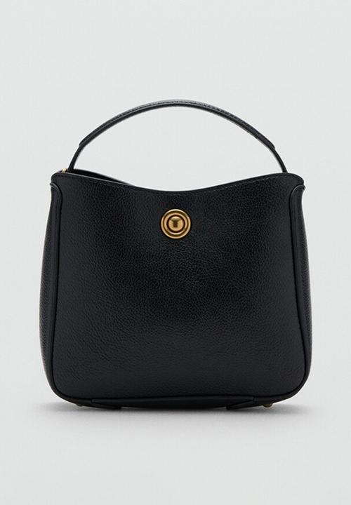 MANGO - Caude bucket bag - black