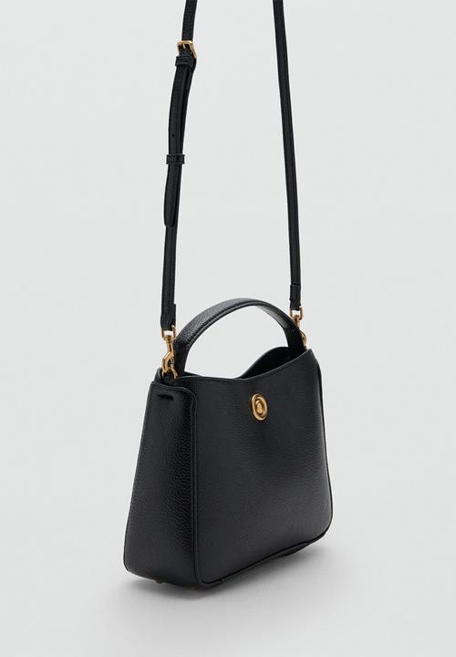 MANGO - Caude bucket bag - black
