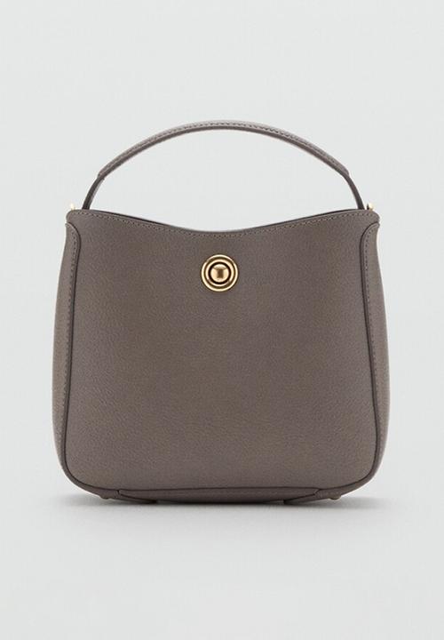 MANGO - Caude bucket bag - light brown