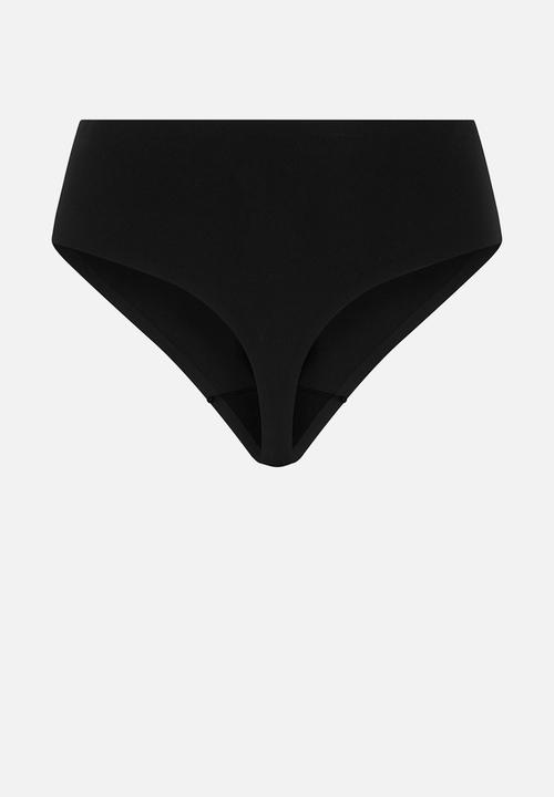 Hunkemoller - Smooth hl string h - black