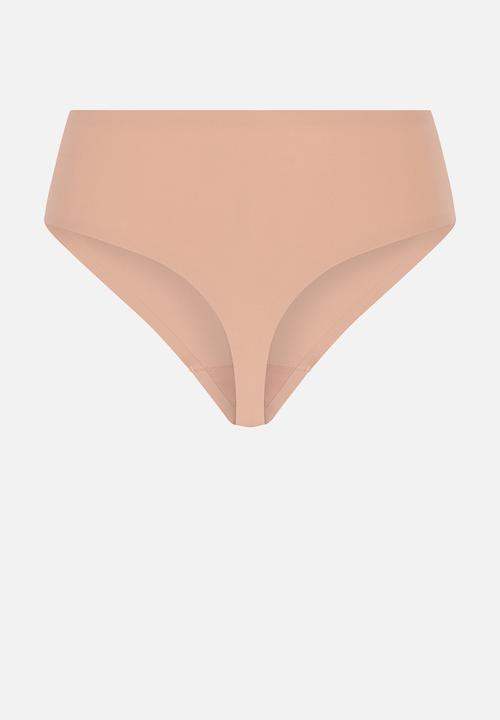 Hunkemoller - Smooth hl string h - rugby tan