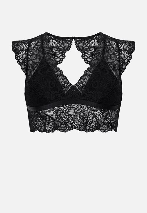 Hunkemoller - Posie bralette - caviar