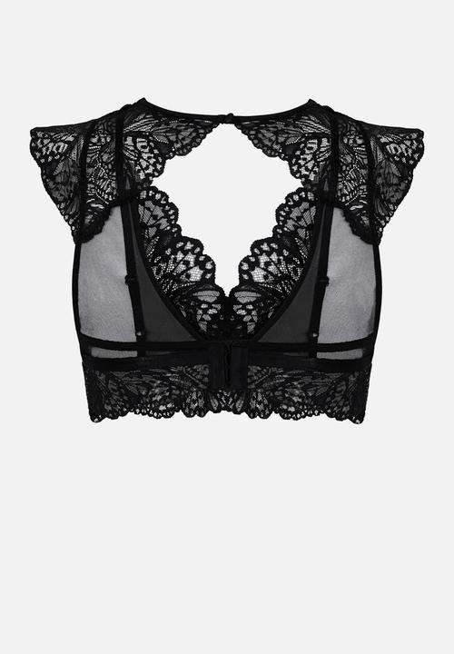 Hunkemoller - Posie bralette - caviar