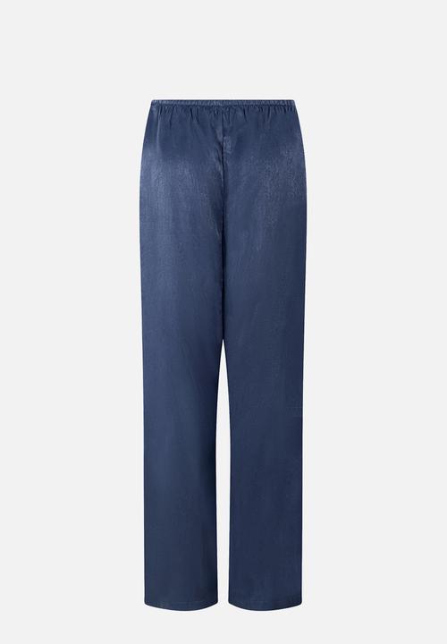 Hunkemoller - Pant satin ayla - blue