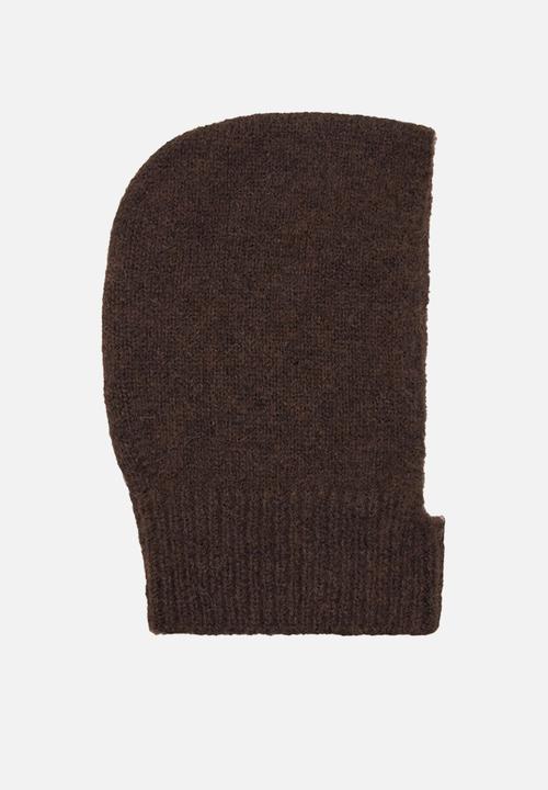 MANGO - Ava beanie- dark brown
