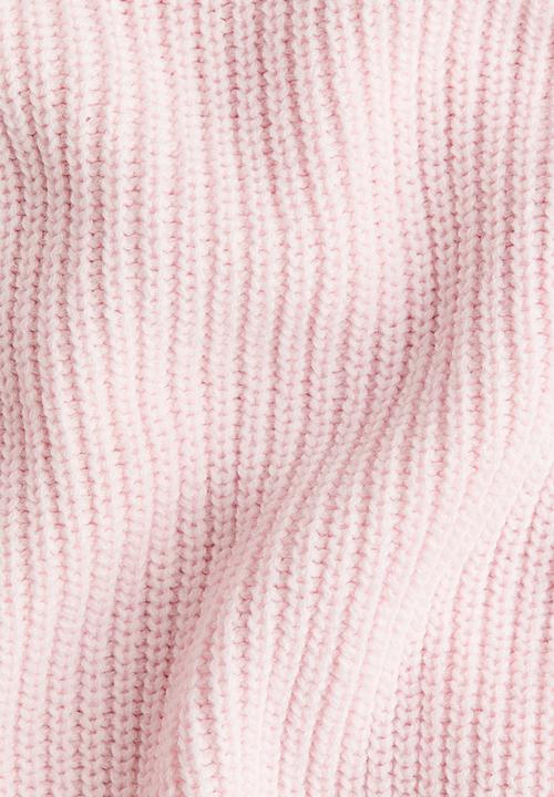 H&M - Cotton-blend jumper - light pink
