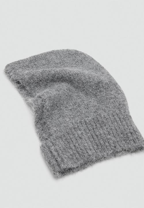 MANGO - Ava beanie- grey