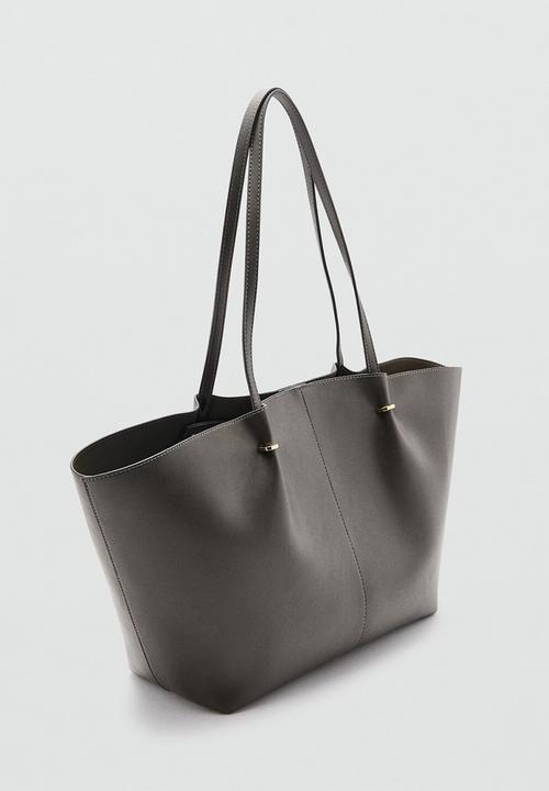 MANGO - Tere shoulder bag - khaki