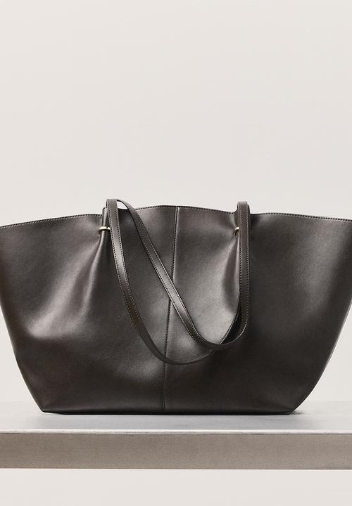 MANGO - Tere shoulder bag - khaki