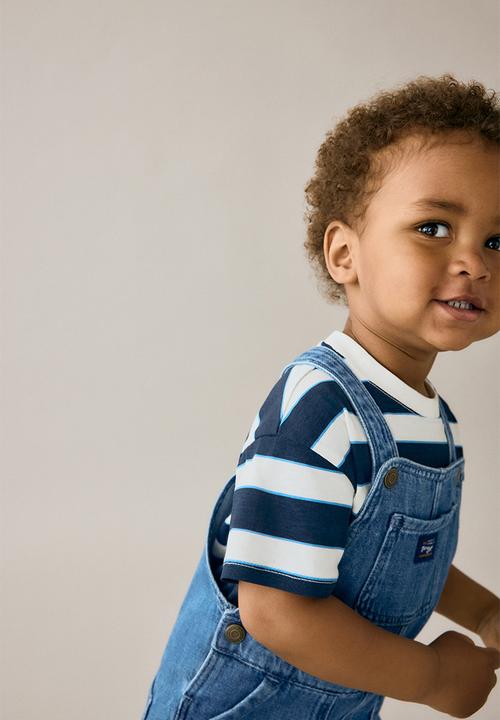 H&M - Denim dungarees - denim blue 