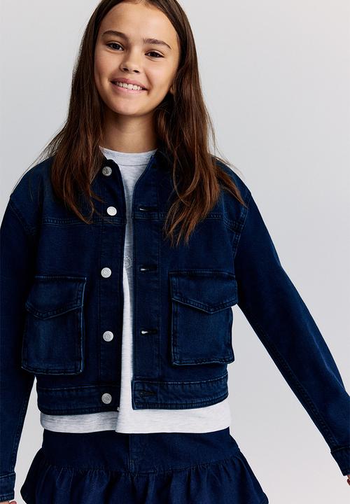 H&M - Cotton denim jacket - blue