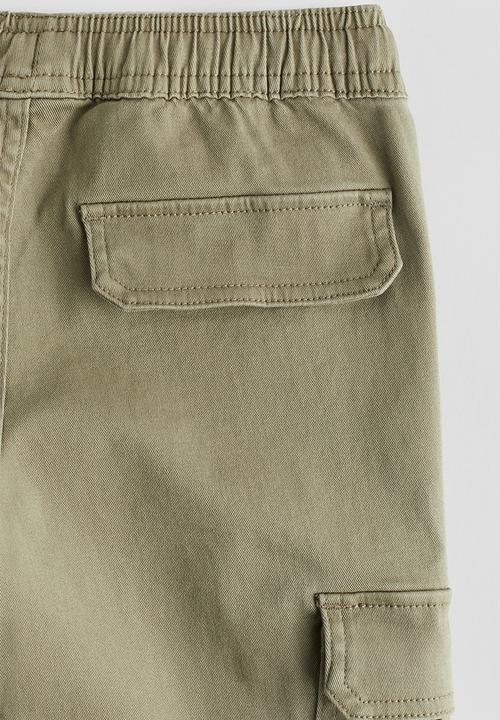 H&M - Cargo trousers - green
