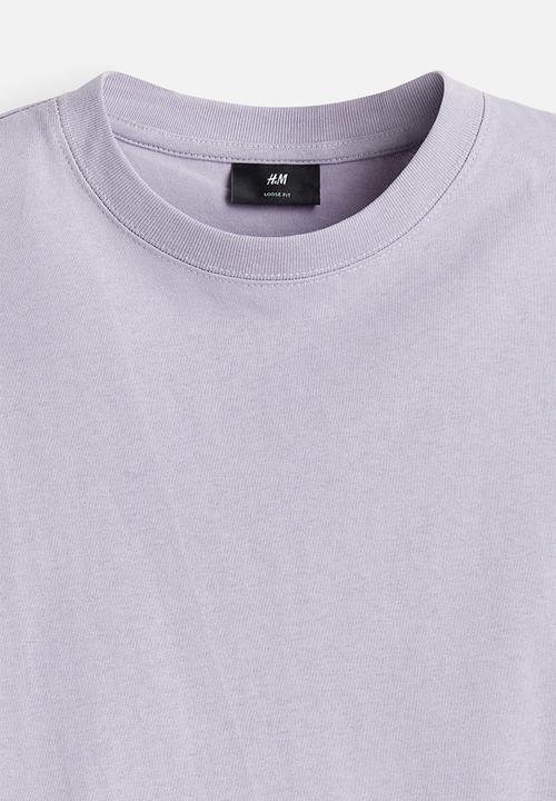 H&M - Loose fit t-shirt - purple