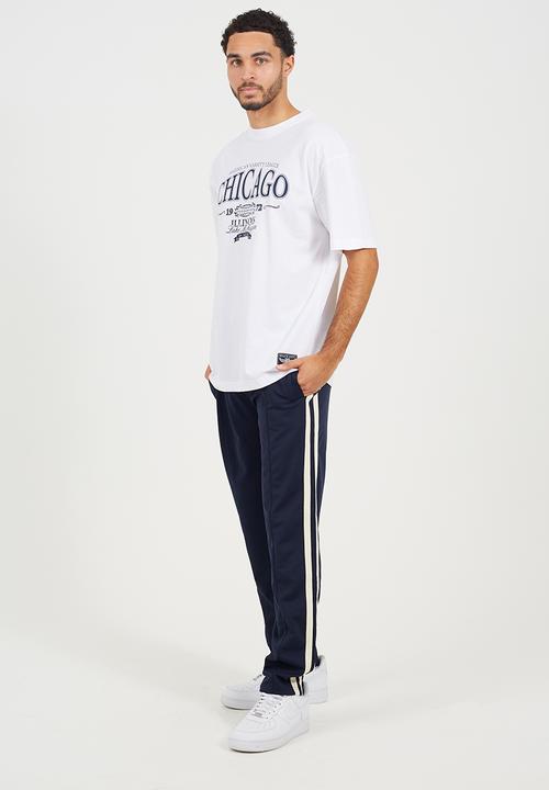 Brave Soul - Wide Leg Joggers - Navy