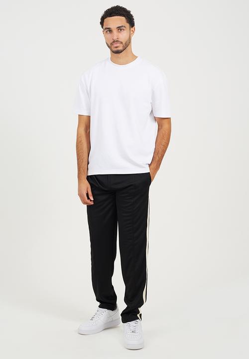 Brave Soul - Wide Leg Joggers - Jet Black