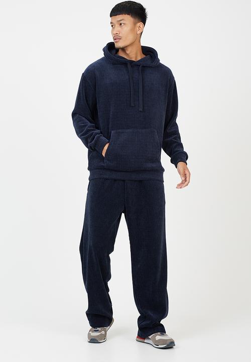 Brave Soul - Wide Leg Joggers- Navy