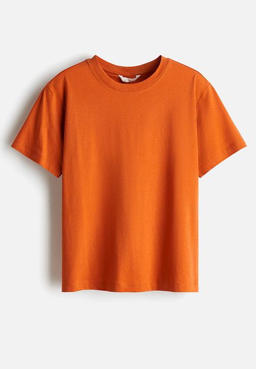 H&M - Cotton T-shirt - orange