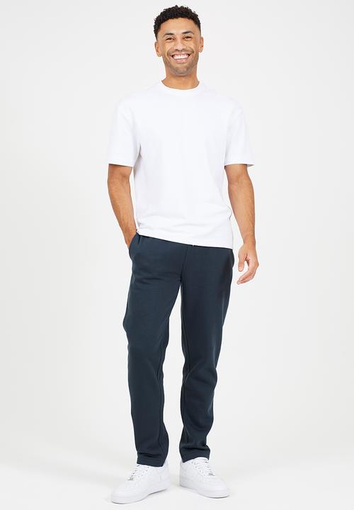 Brave Soul - Straight Leg Joggers- Dk Navy