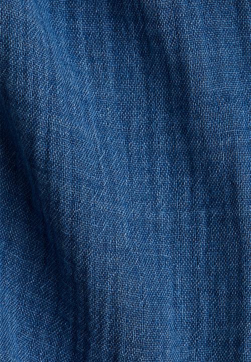 H&M - Cotton muslin trousers - blue