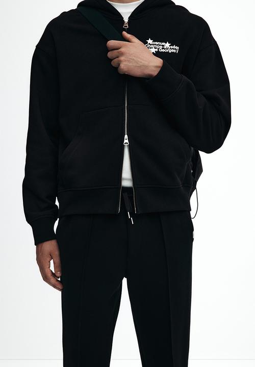 H&M - Regular fit tailored joggers - black