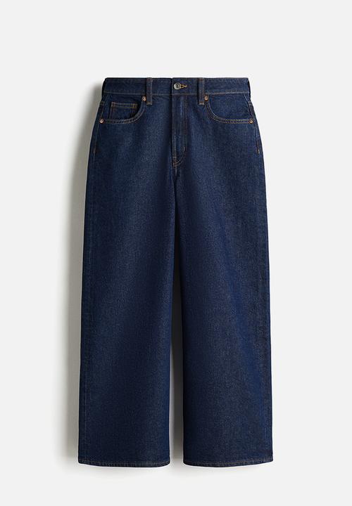H&M - Wide jeans - dark denim blue 