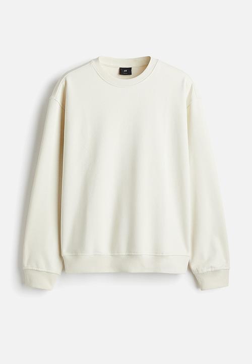 H&M - Loose fit sweatshirt - white