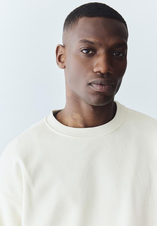 H&M - Loose fit sweatshirt - white