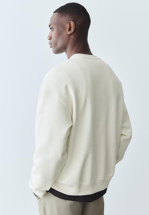 H&M - Loose fit sweatshirt - white
