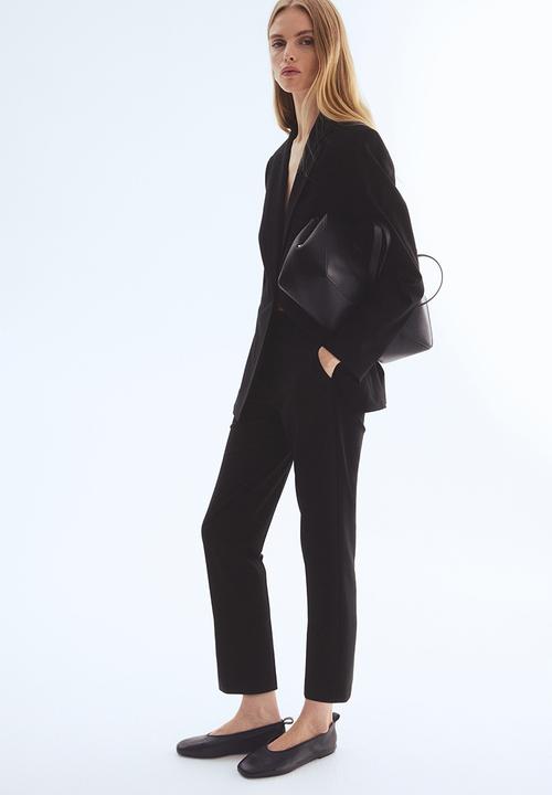 H&M - Cigarette trousers - black