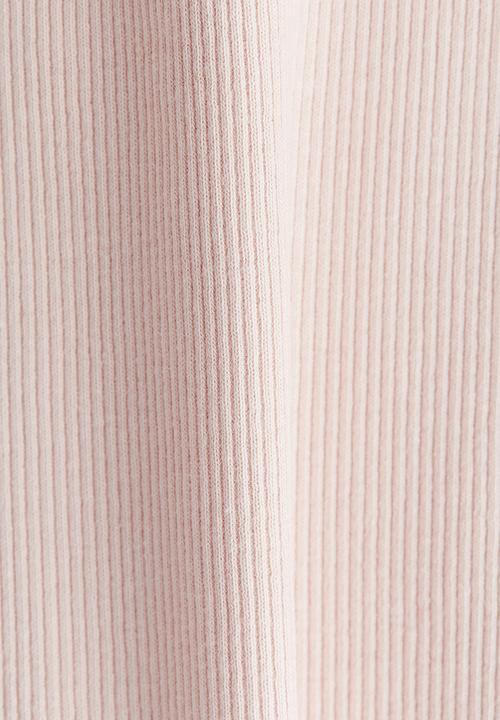 H&M - Ribbed vest top - light pink