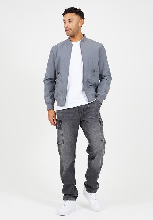 Brave Soul - Bomber Jacket - Dark Grey