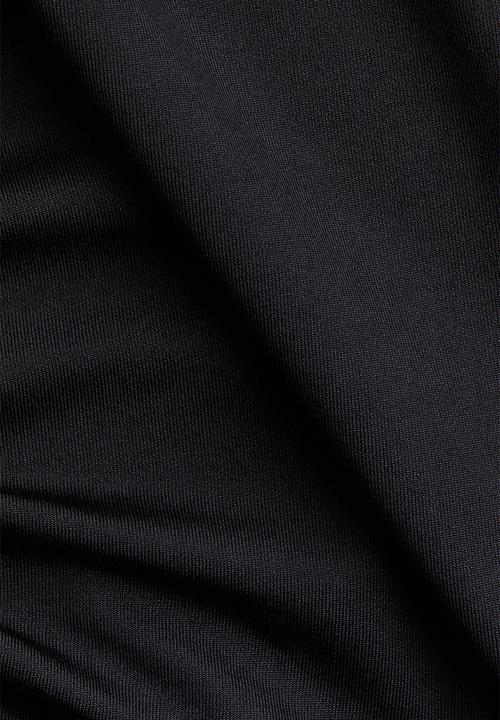 H&M - Draped one-shoulder top - black