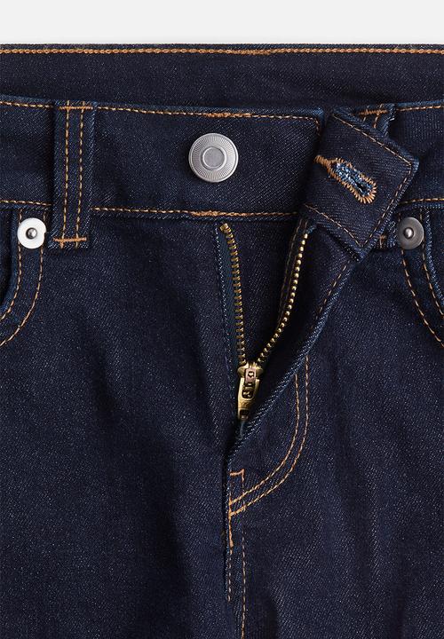H&M - Flared low jeans - dark denim blue